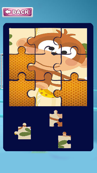 Animal Education Games For Monkey Jigsaw screenshot 3