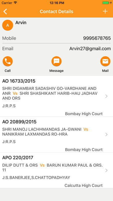 Legal Astra High Court Client screenshot 4