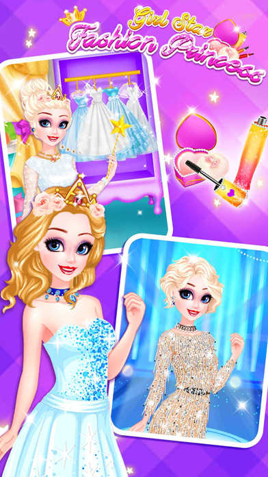 Fashion Princess Salon - Makeover Games screenshot 2