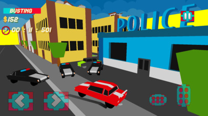 Police Chase 3D : Blocky Evade screenshot 4