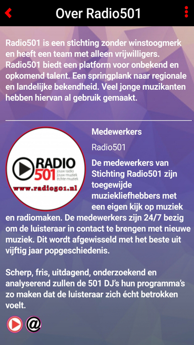 Radio501 (internet Radio) screenshot 3