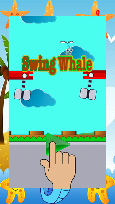 The Swing Hero Baby Whale Game screenshot 3
