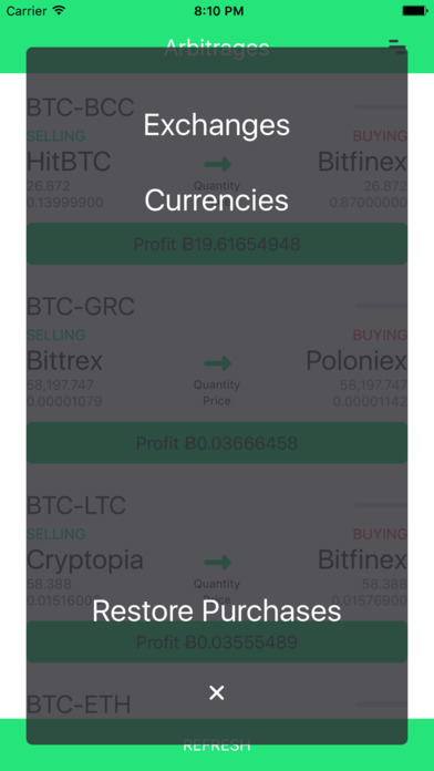 Crypto Arbitrage Scanner screenshot 2