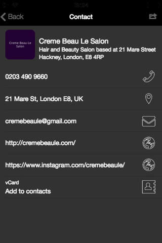 Creme Beau-Le Salon screenshot 2
