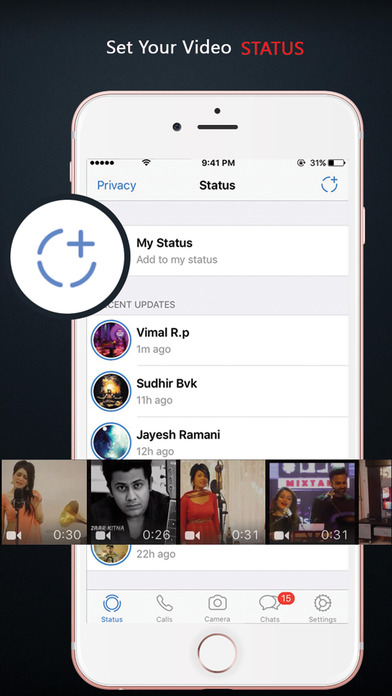 Bolly - The Video Status App screenshot 2