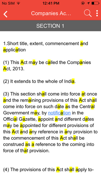 Company Act 2013 screenshot 4