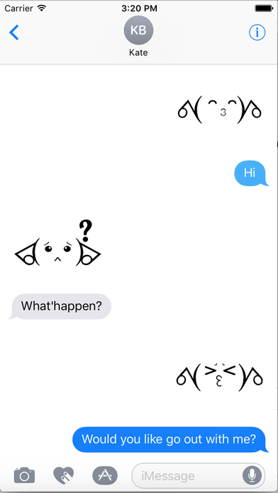 Cutii Text - Text Emoji & Sticker GIF screenshot 4