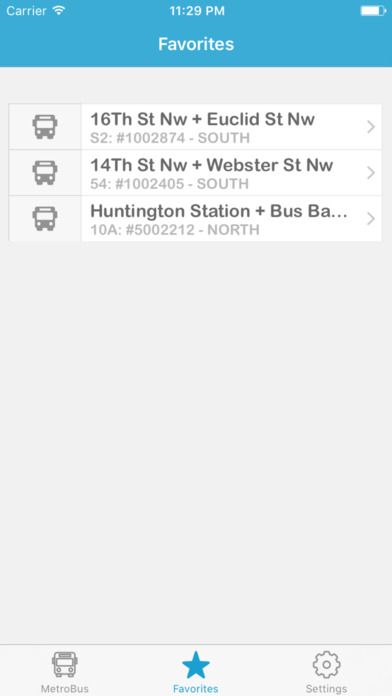 DC Transit: Real-Time info for DC Bus screenshot 3