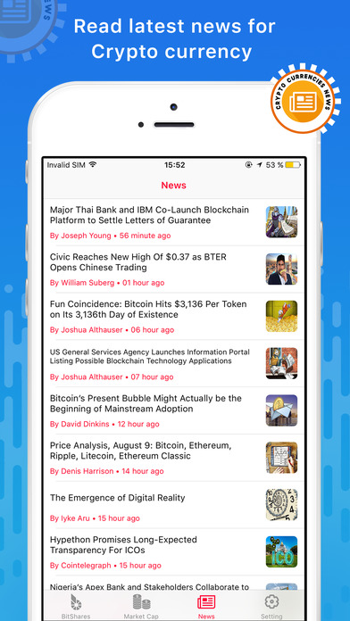 Crypto Currency Ticker for Bitcoin, Ethereum, IOTA screenshot 4