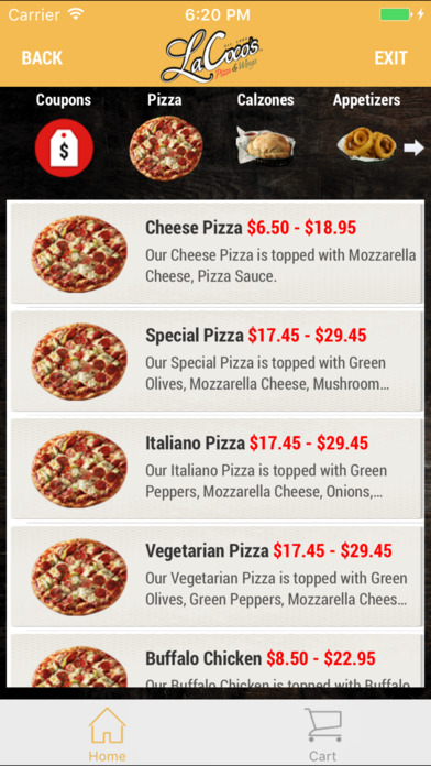 LaCoco’s Pizza screenshot 3