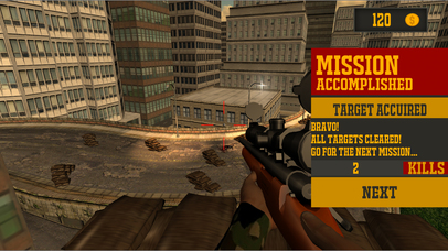 Sniper Gun Shooting Hero screenshot 3