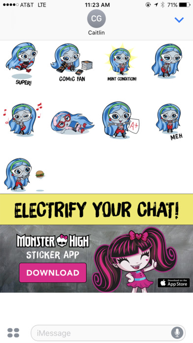 Monster High™ Stickers: Ghoulia Yelps™ screenshot 4