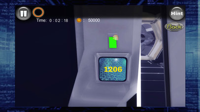 The door of mysterious spaceship and restroom screenshot 3