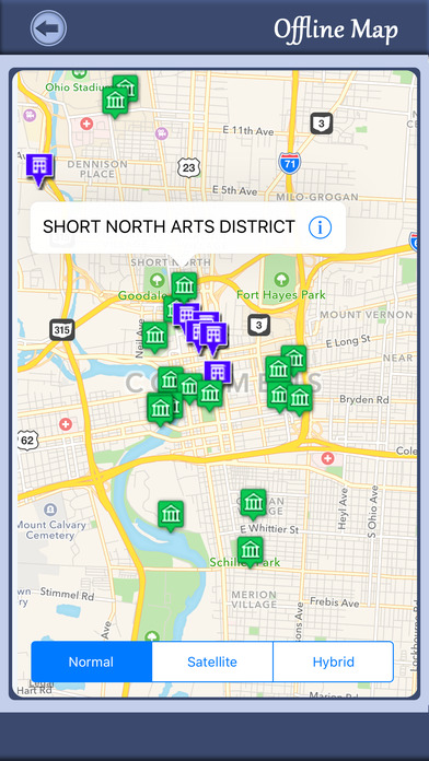 Columbus City Tourism Guide & Offline Map screenshot 4