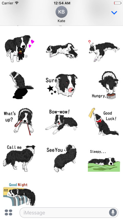 Collie The Dog Stickers screenshot 4