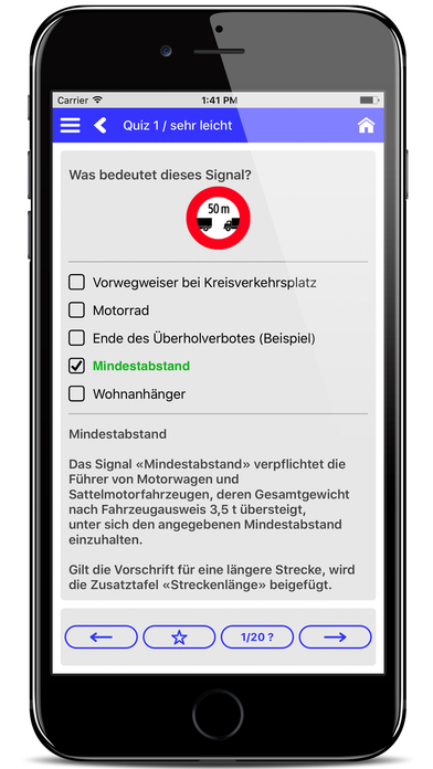 Schweizer Verkehrszeichen screenshot 4