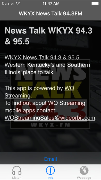 News Talk WKYX 94.3 & 95.5 screenshot 2