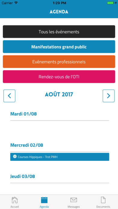 Appli Pro Aix Riviera screenshot 2