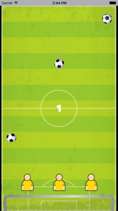胆小的守门员 - 一款躲避足球的敏捷游戏 screenshot 2