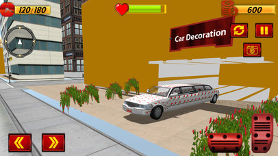 Luxury Wedding City Car Driving Simulator screenshot 4