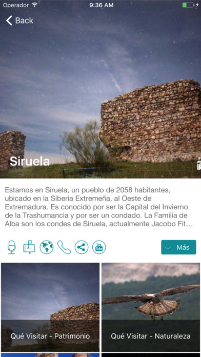 Turismo de Siruela screenshot 2