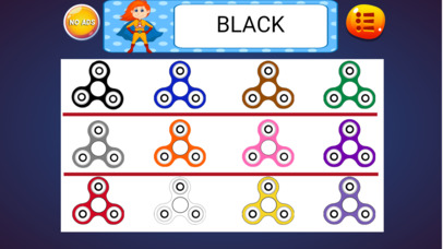 Learn Colors with Spinner Heroes Full screenshot 2