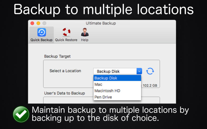 ultimate backup interfering with backup
