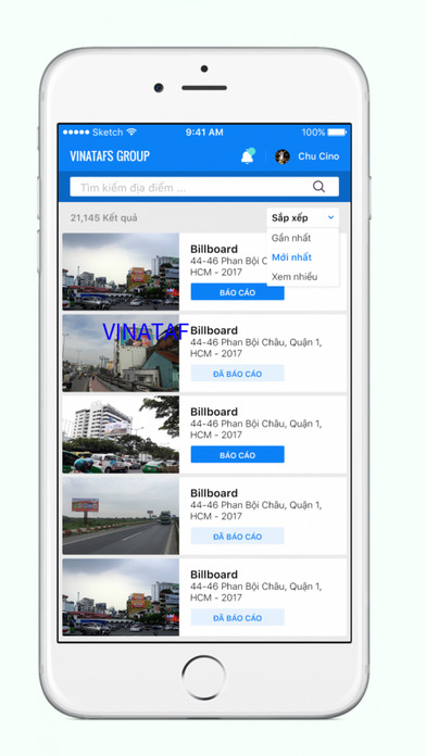 Vinataf - Ứng dụng quản lý quảng cáo screenshot 3
