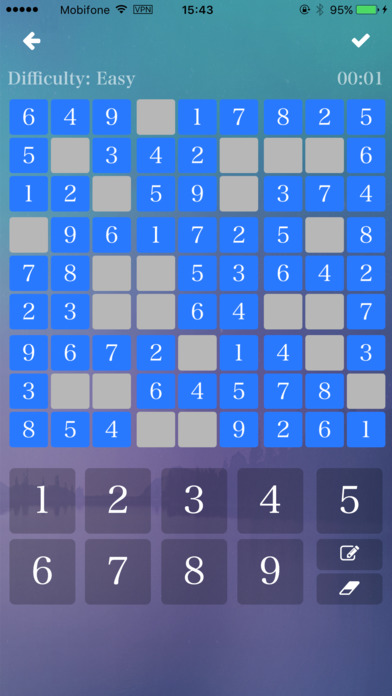 Sudoku - game brain training screenshot 2