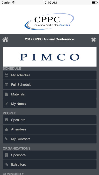 CPPC Annual Conference screenshot 2