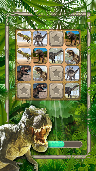 Dinosaurs : Find the Pair Games screenshot 3
