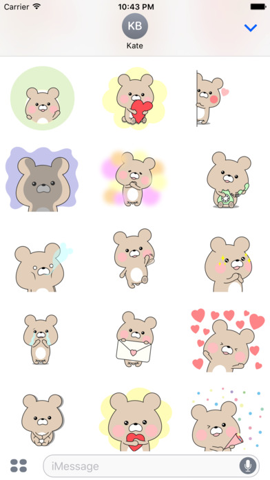 A Bear Sticker Sticker screenshot 2