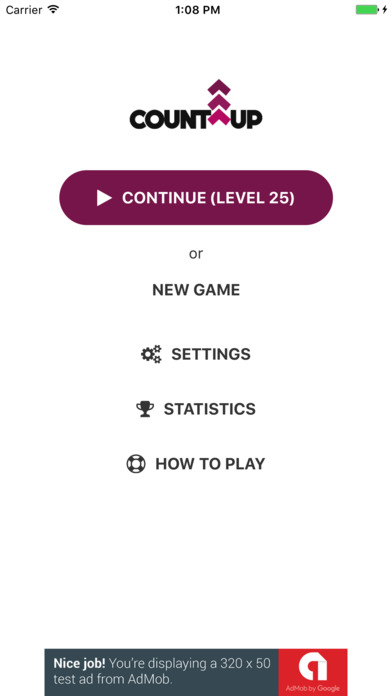 CountUp! Mathematical Game for Everyone screenshot 4