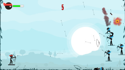 The Stickman Archers - shooting games screenshot 3