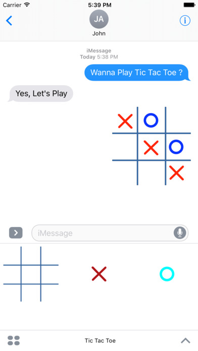 Tic Tac Toe (OX) For Messages screenshot 4