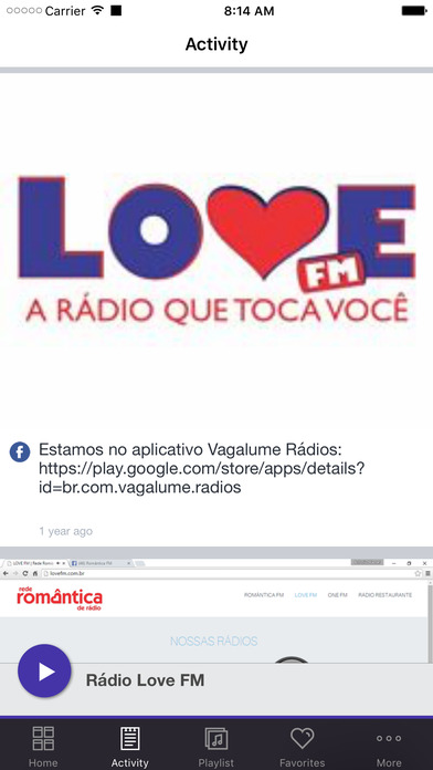 Rádio Love FM screenshot 2