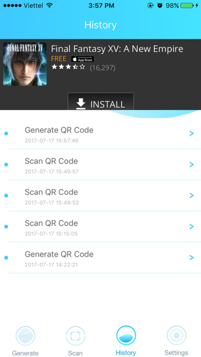 Super QR code Reader/Generator screenshot 3