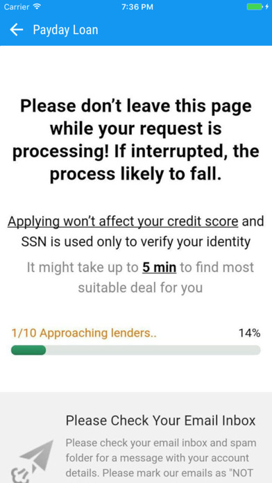 Payday personal loans screenshot 4