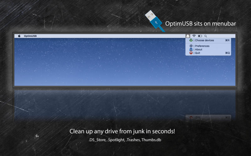 OptimUSB for Mac 7.2.0 破解版 - Mac上实用的优化清理USB存储设备工具