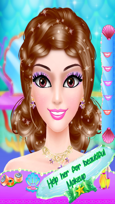 Mermaid Games - Makeover and Salon Game screenshot 4