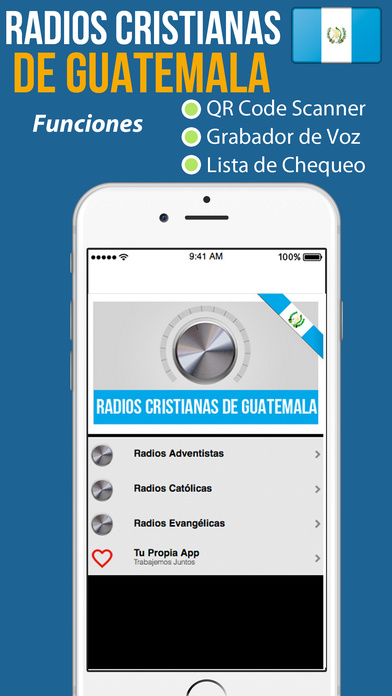 Radios Cristianas de Guatemala Emisoras AM FM screenshot 2