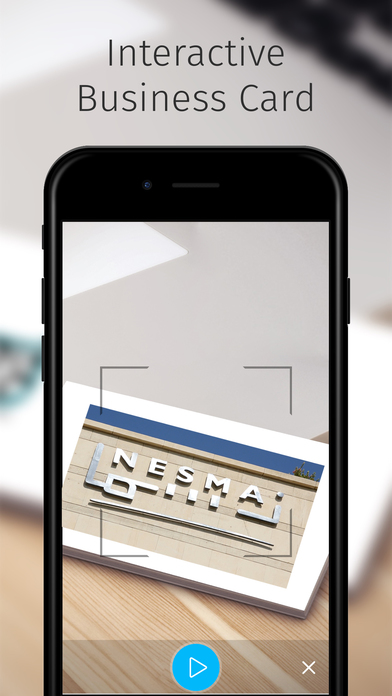 Nesma AR Business Card screenshot 3