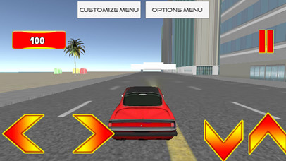 3D City Car Racing screenshot 2