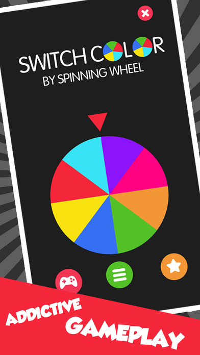 Switch Color by Spinning Wheel screenshot 4