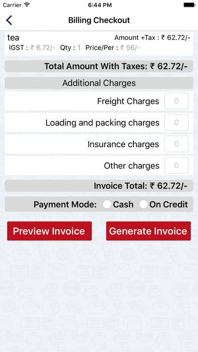 GST Invoice App screenshot 4