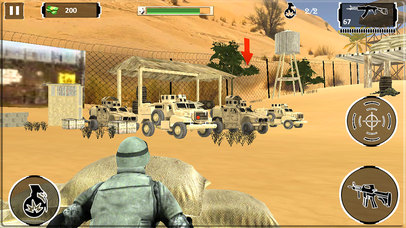 Border Sniper Shooter Assault screenshot 2
