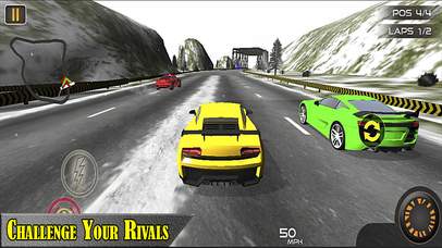 Real Snow Racing: The Crazy Car Stunts screenshot 3