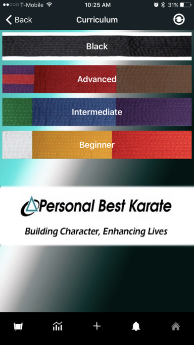 Personal Best Karate screenshot 2