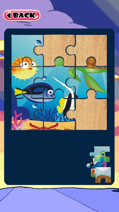 Sea Animal Ocean Education Jigsaw Puzzle Games screenshot 3