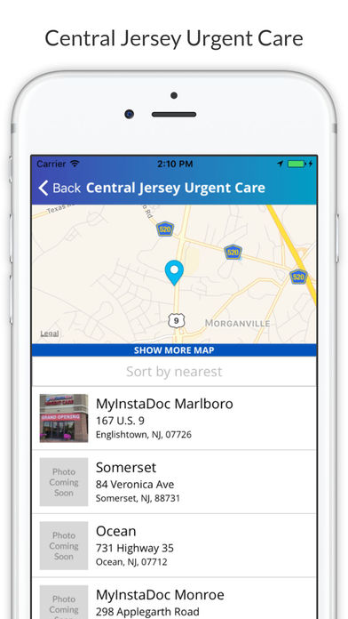 Central Jersey Urgent Care screenshot 2